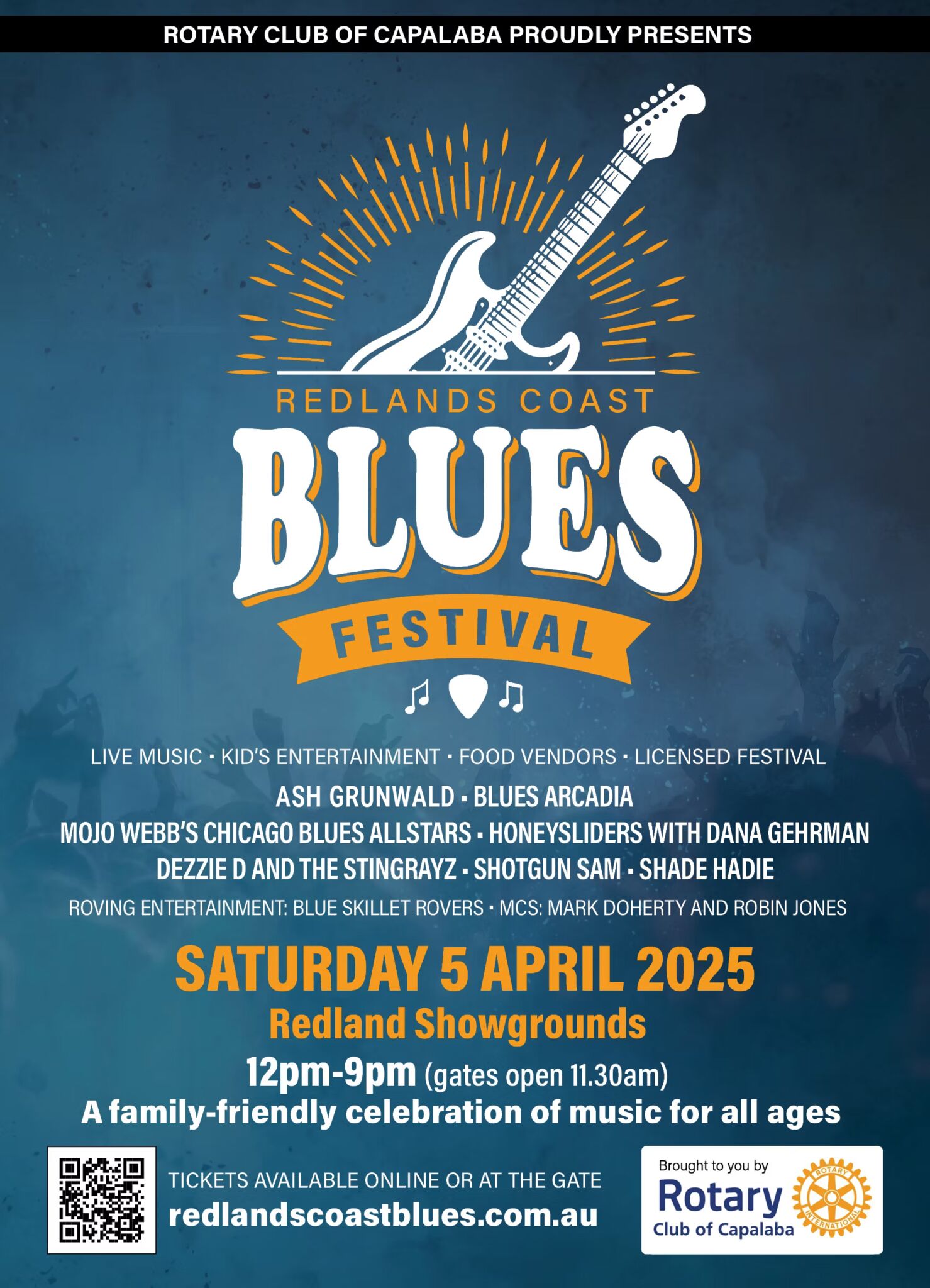Shade Hadie join line up for Redlands Coast Blues Festival 2025