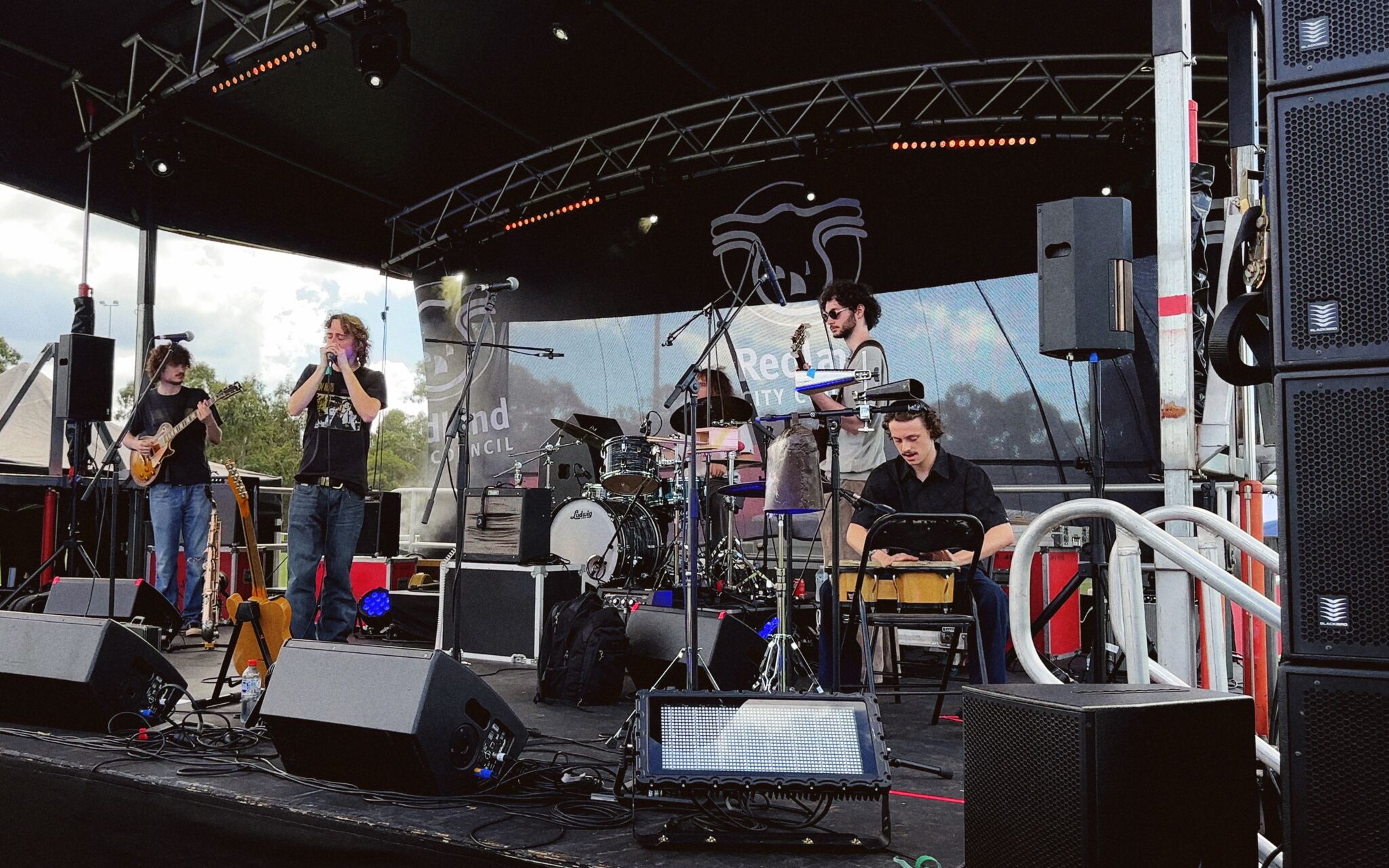 Shade Hadie at Redlands Coast Blues Festival