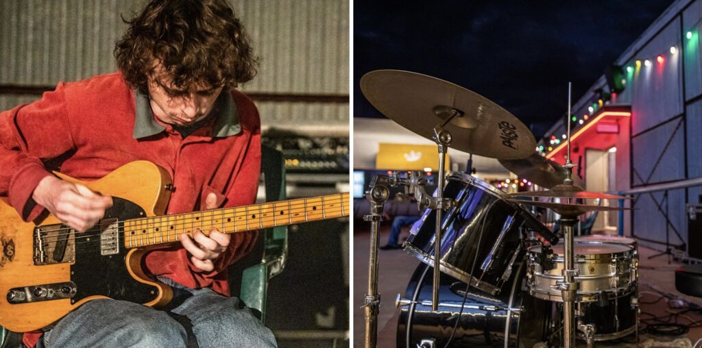 Shade Hadie Brisbane Blues Band at The Vision Splendid Outback Film Festival