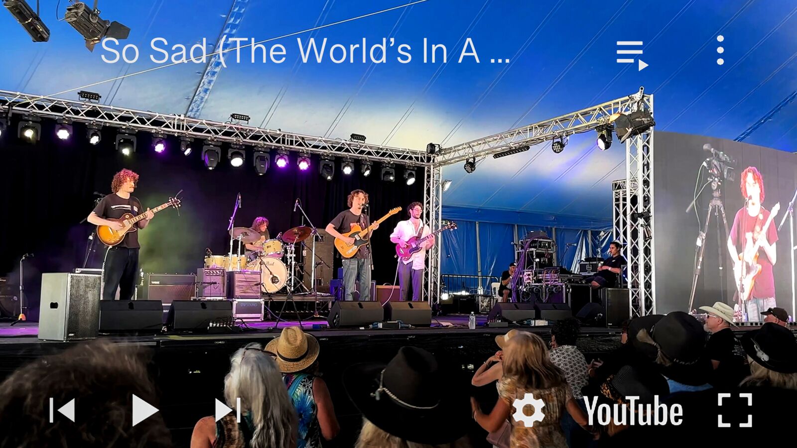 Mitchell Creek Rock 'n' Blues Fest Shade Hadie YouTube