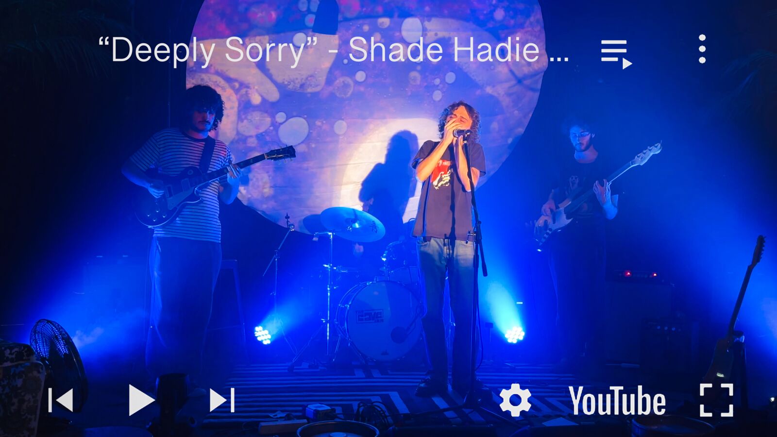 Deeply Sorry Shade Hadie Live