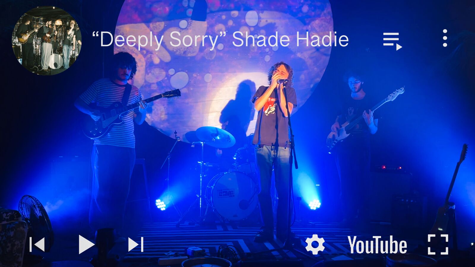 Deeply Sorry Shade Hadie Live